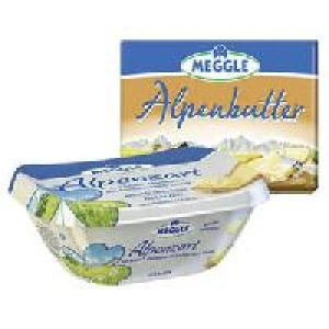 Meggle Alpenbutter oder Alpenzart 1.19 €