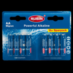 Powerful Alkaline Batterien AA 1.27 €
