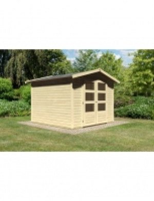 Gartenhaus Bellantis 4, BxT: 246x246 cm, 19 mm, natur