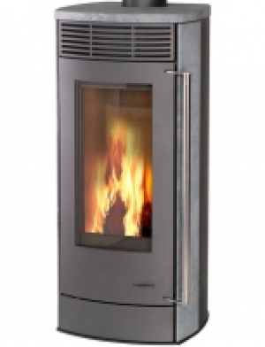 Kaminofen Neuwerk, Naturstein, 6 kW, 57 cm Feuerraum H&ouml;he