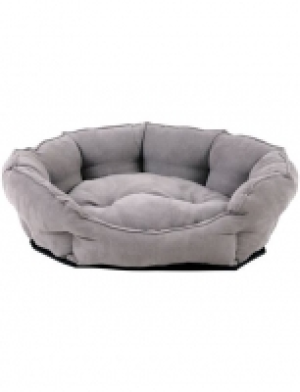 Hundekissen und Katzenkissen George L, B/L/H: 53/63/20 cm, hellgrau