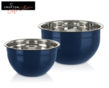 CROFTON® Chefs Collection 2 Edelstahl-Schüsseln