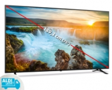 MEDION&reg; LIFE&reg; X181751189,3 cm (75 Zoll) Ultra HD Smart-TV mit LED-Backligh