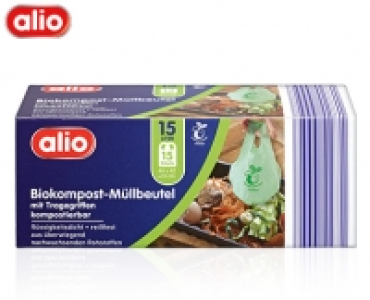 alio 15 Biokompost-M&uuml;llbeutel, 15 l