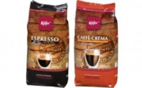 Käfer Caffè Crema oder Espresso 7.99 €