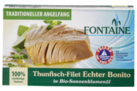 Denns Fontaine Thunfischfilet in Bio-Sonnenblumenöl