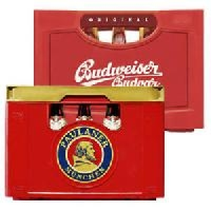 Paulaner Weißbier, Alkoholfrei oder Budweiser 13.99 €