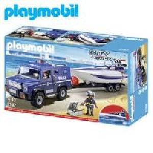 Polizei-Truck mit Speedboot 24.95&nbsp;&euro;