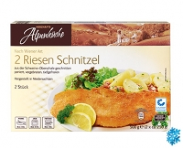 HERZHAFTE Alpenküche 2 Riesen Schnitzel