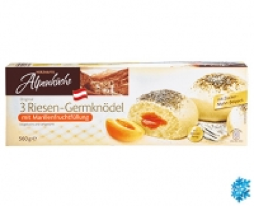 HERZHAFTE Alpenküche 3 Riesen-Germknödel