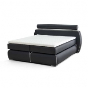 Boxspringbett CANNES - schwarz - Kaltschaumtopper - 180x200 cm - H3 933.57 €