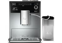 MediaMarkt Melitta MELITTA E 970-101 Caffeo CI Kaffeevollautomat Silber (Edelstahl-Kegelm