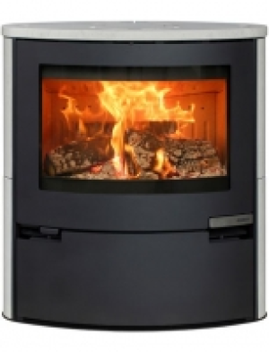 Kaminofen Aduro 15, Kalkstein, 6,5 kW, wei&szlig;, Aduro-Tronic Atomatic