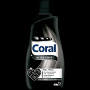Coral Flüssigwaschmittel Black Velvet für dunkles < schwarzes, 20 WL