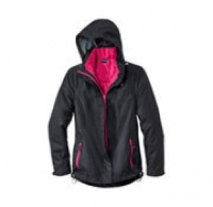 Damen-3-in-1-Jacke mit abnehmbarer Kapuze 29.99 €