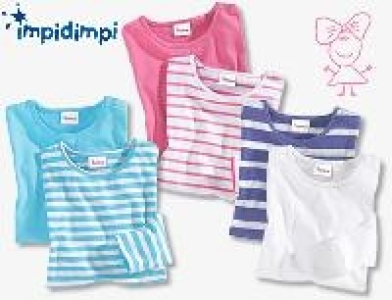 Impidimpi Kleinkindershirt Basic Langarmshirts
