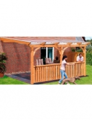 Terrassendach Premium Gr. B, in 3 Gr&ouml;&szlig;en, mit geschwungenen Kopfb&auml;nder 1,149.99&nbsp;&euro;