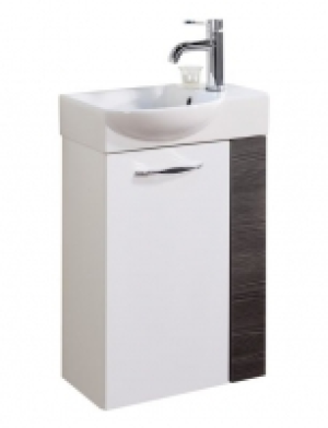 Mini-G&auml;ste-WC-L&ouml;sung SCENO , Breite 45 cm, Tiefe 32 cm (2-tlg.)