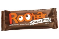 Denns Roo`bar Rohkostriegel Cacao Nibs & Almonds