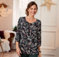 NKD  Damen-Bluse mit floralem Muster