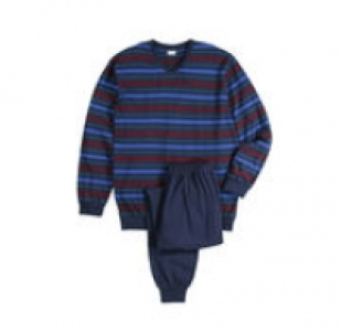 Herren-Schlafanzug mit Ringelmuster, 2-teilig 14.99 €