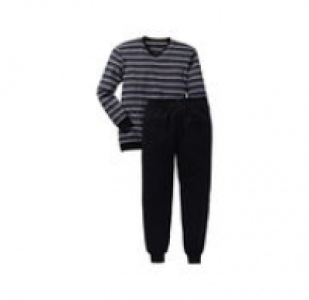 Herren-Schlafanzug mit Bündchen, 2-teilig 14.99 €
