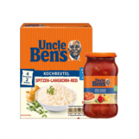 Edeka  Uncle Bens Spitzen-Langkorn-Reis 4x 2 Portionen oder Natur-Reis lose