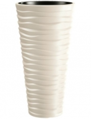 Pflanzk&uuml;bel Sand slim, &Oslash;xH&ouml;he: 39x75 cm, creme