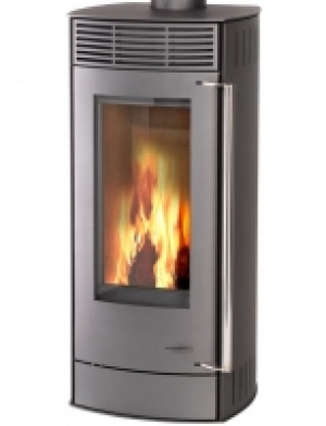 Kaminofen Neuwerk, Stahl, 6 kW, 57 cm Feuerraumh&ouml;he