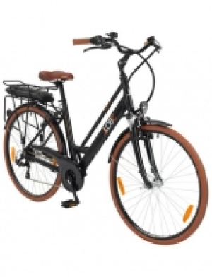 E-Bike City Damen Metropolitan Lady, 28 Zoll, 7 Gang, Heckmotor, 375 W