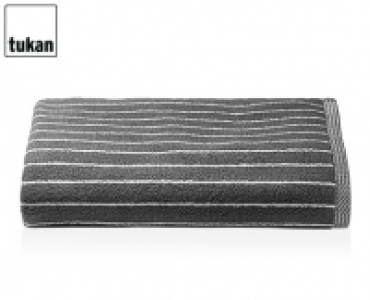 tukan Frottierserie Grey & White 1 Duschtuch