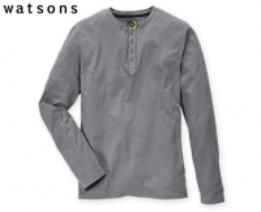 Aldi Süd  watsons Henley-Shirt