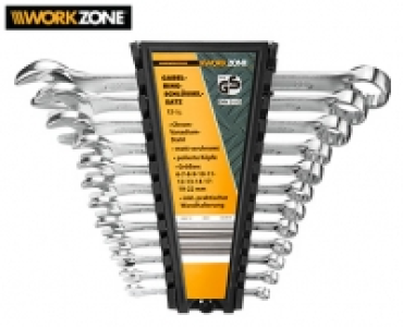WORKZONE®Gabel-Ringschlüsselsatz, 12-teilig