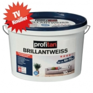 Roller  profitan Brillantweiss Wand- und Deckenfarbe - 10 Liter