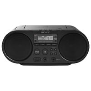 Sony ZS-PS50B tragbares Radio mit CD schwarz