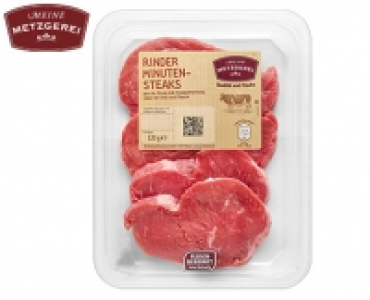 MEINE METZGEREI Rinder-Minutensteaks 2.99 €