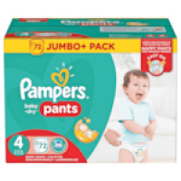 Rewe  Pampers Jumbo Pack Baby Dry oder Pants
