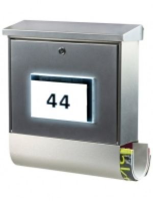 Briefkasten &raquo;Malaga 4400 Si&laquo;, Solar-Briefkasten