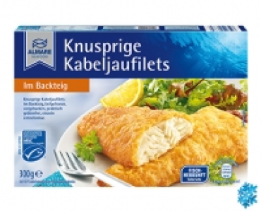 ALMARE Knusprige Kabeljaufilets 2.99 €