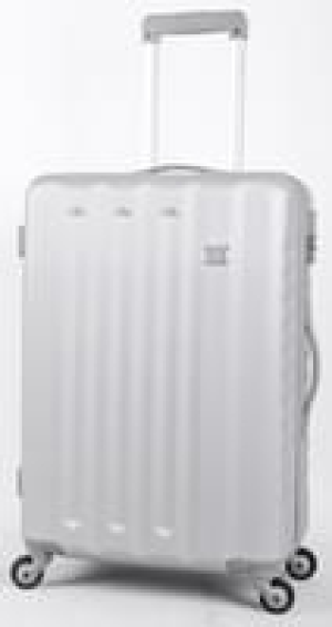 X-Club ABS-Hartschalenkoffer H 68 x B 46 x T 27 cm, Silber