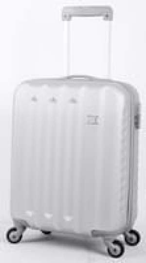 X-Club ABS-Hartschalenkoffer H 56 x B 39 x T 21 cm, Silber