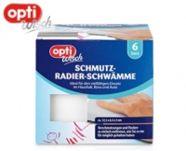 optiWisch Schmutz-Radier-Schwämme, 6 Stück 1.99 €