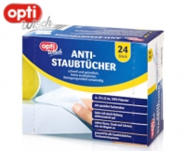 optiWisch Anti-Staubtücher, 24 Stück