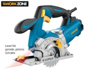 WORKZONE®Präzisions-Handkreissäge, 710 Watt 59.99 €