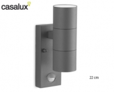 casalux LED-Außenleuchte mit Bewegungsmelder