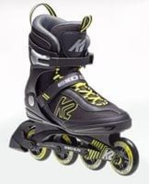 K2 Inliner Exo 6.0, Größe 40, Farbe Schwarz/Gelb