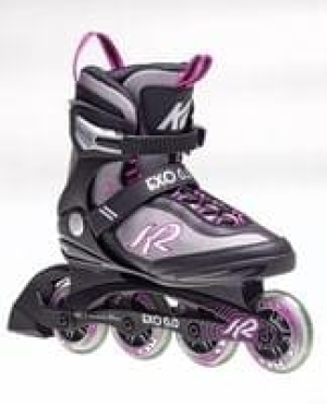K2 Inliner Exo 6.0, Größe 37, Farbe Silber/Pink