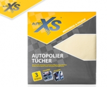 AUTO XS®Autopoliertücher, 3 Stück 2.99 €