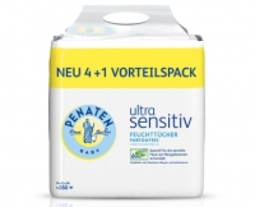 PENATEN Baby-Feuchttücher 4 + 1
