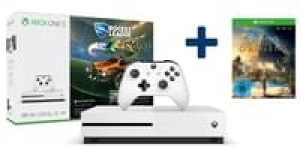 Xbox One S Rocket Leauge + Assin´s Creed Orgins